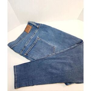 Madewell Medium Wash Road Tripper Skinny Jeans Size 37P Blue